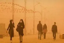 ۹ استان درگیر گرد و غبار می شوند