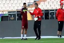 آشتی‌کنان طارمی واسکوچیچ بعد از بازی سوریه