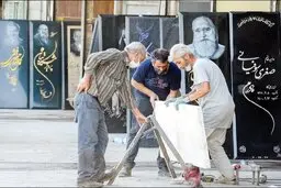 رونق بازار سنگ قبرفروش‌ها در دوران کرونا | صاحب عزاها سنگ قبر قسطی می‌خواهند
