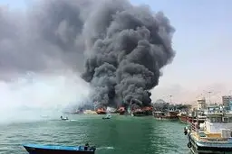 محبوس‌شدگان اسکله دیر شایعه بودند | آتش‌سوزی مرگبار در بوشهر سه قربانی گرفت