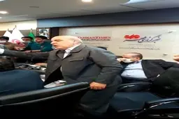 درگیری در جلسه رسانه ای بررسی اعتبار نامه تاجگردون که در خبرگزاری مهر انجام میشد + ویدئو