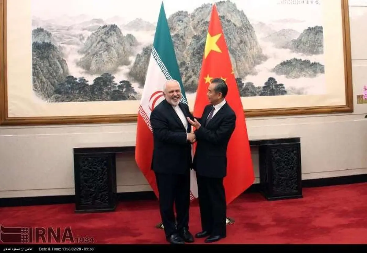 ظریف با وزیر خارجه چین دیدار کرد