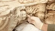 کشف یک اثر سنگی مرموز در کاخ سعداباد! | عجیب اما واقعی + عکس
