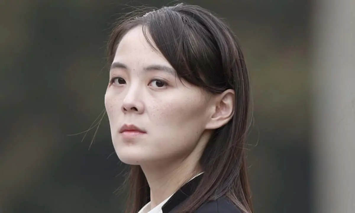 نمایش قدرت خواهر کوچک‌تر  کیم جونگ اون