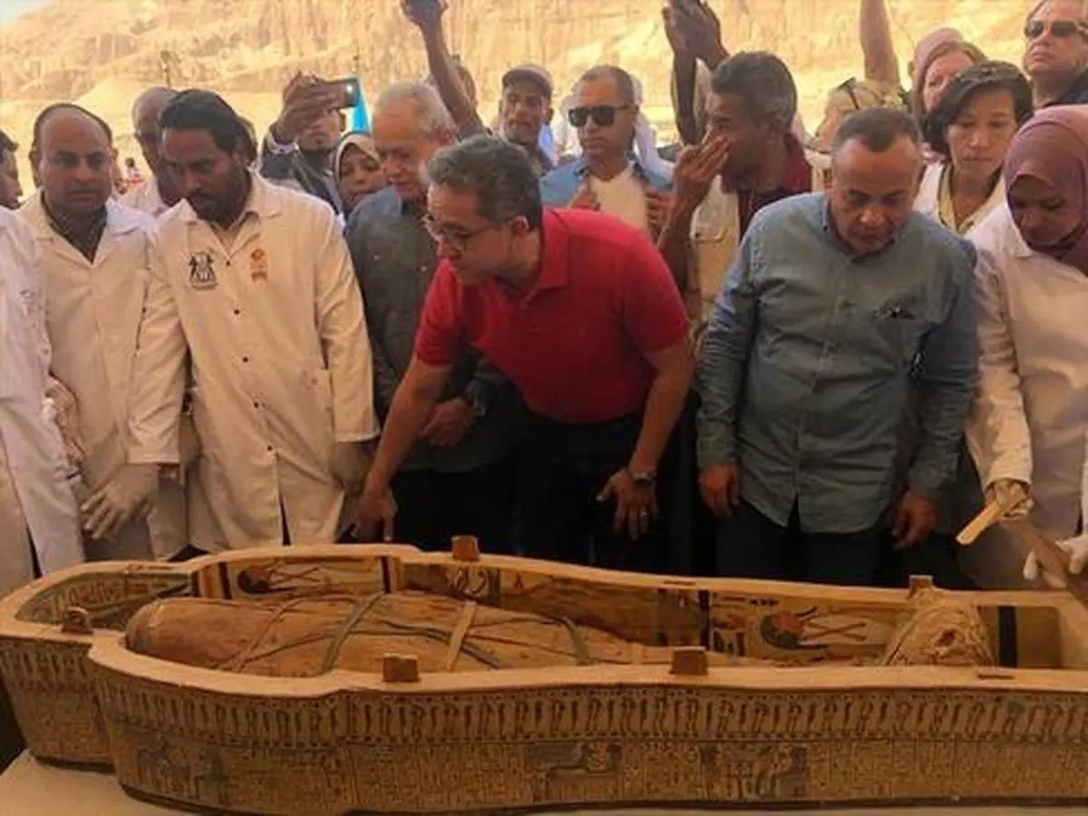 کشف 20 تابوت مومیایی جدید در مصر