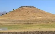 تخریب کامل قلعه توراغ تپه با قدمت هزاره اول پیش از میلاد در دشت مریوان