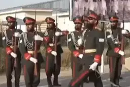 رونمایی از یگان تشریفات طالبان  + ویدئو