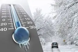 زنجان با دمای ۷- درجه سانتیگراد به عنوان سردترین استان کشور ثبت شد