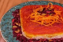 مطمئنم ته چین هویج تا حالا درست نکردی | طرز تهیه ته چین هویج +ویدئو