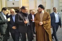 دیدار شمخانی با رئیس اطلاعات و رهبران سیاسی عراق