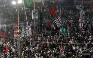 تظاهرات در پاکستان |  ده‌ها هزار نفر خواستار استعفای نخست‌وزیر +عکس