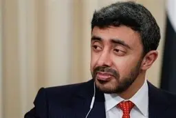 گفت و گوی تلفنی وزیران خارجه امارات و رژیم اسرائیل 