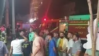  آتش‌سوزی آپارتمان ۳۶ واحدی در قزوین | ۲۰ نفر مصدوم شدند