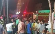  آتش‌سوزی آپارتمان ۳۶ واحدی در قزوین | ۲۰ نفر مصدوم شدند