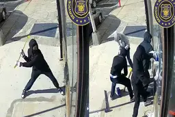 سرقت از جواهرفروشی با پتک! | دزدی در روز روشن+ویدئو