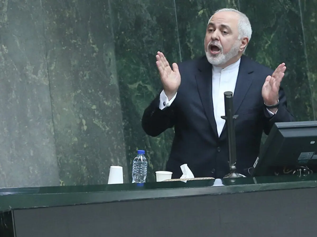 تنش در مجلس هنگام سخنان ظریف | فریاد برخی نمایندگان: دروغگو، دوست نداریم دروغ بشنویم 