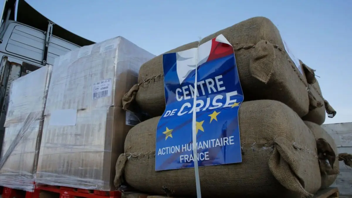 ارسال دومین محموله کمک‌های اهدایی از فرانسه برای مقابله با کرونا