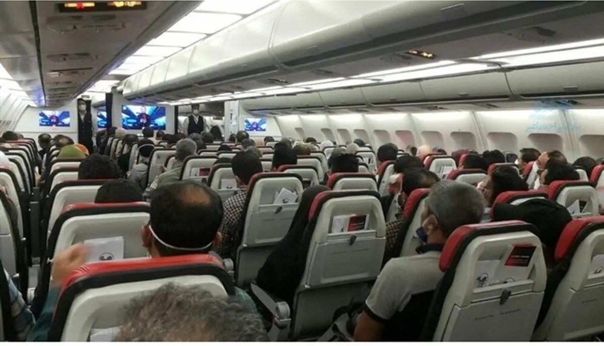  پذیرش ۱۰۰ درصدی مسافرگیری در هواپیما مجاز شد
