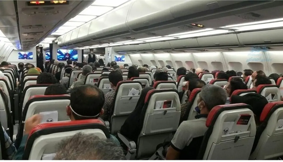  پذیرش ۱۰۰ درصدی مسافرگیری در هواپیما مجاز شد
