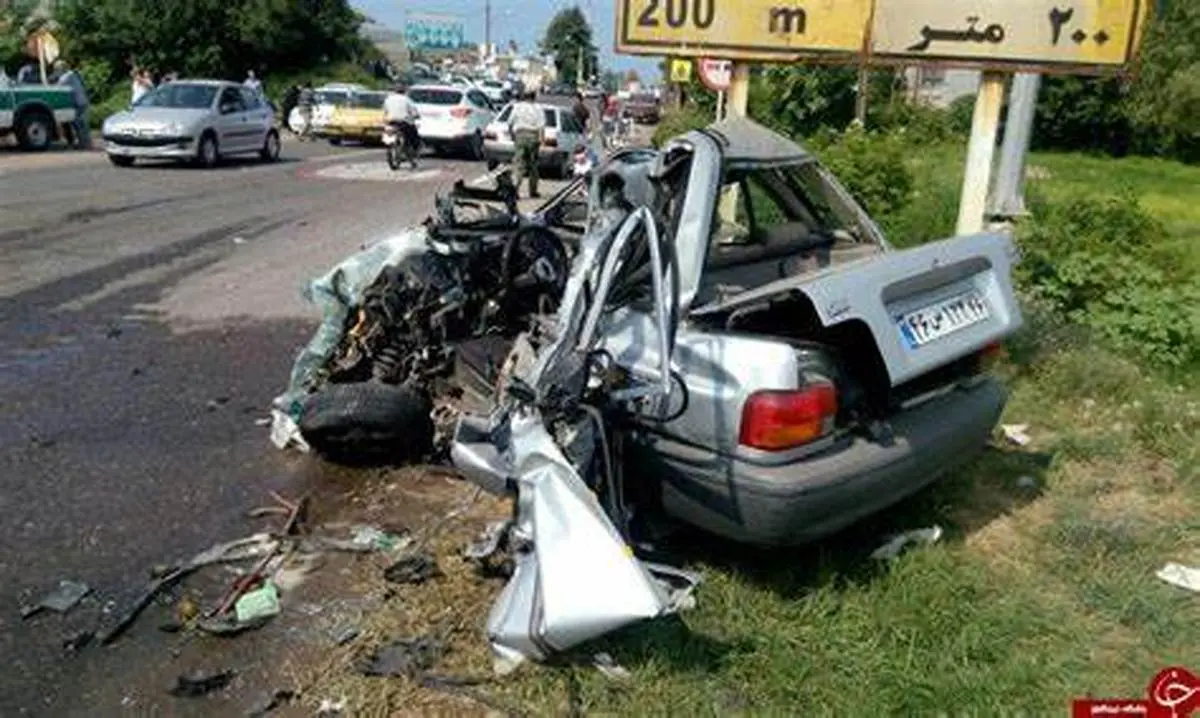 تصادف دلخراش در جاده خرمشهر جان 5 نفر را گرفت