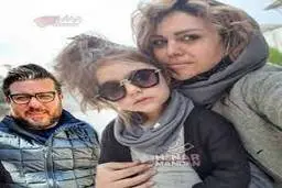 حرکات بامزه دختر محسن کیایی+ویدئو