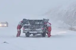 پلیس: تمامی جاده‌های اصلی و فرعی استان کردستان مسدود است