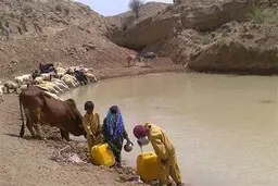 بی‌آبی در کنارک سیستان و بلوچستان 