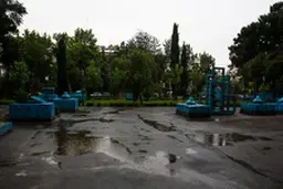 رگبار باران در ارتفاعات تهران 