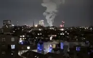  انفجار وحشتناک در لندن  | ابر عجیب آسمان لندن را در برگرفت + ویدئو 