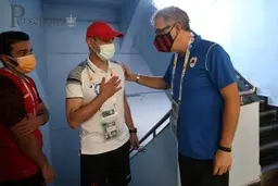 دیدار سرمربی پرسپولیس با سرمربی سابق فرانسه 