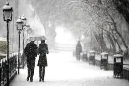 بارش برف و باران در اغلب مناطق نیمه غربی کشور 