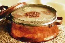 این بار حلیم رو با این دستور بپز ببین چقدر خوشمزه میشه! | طرز تهیه حلیم گوشت خوشمزه با مراحل کامل +ویدئو