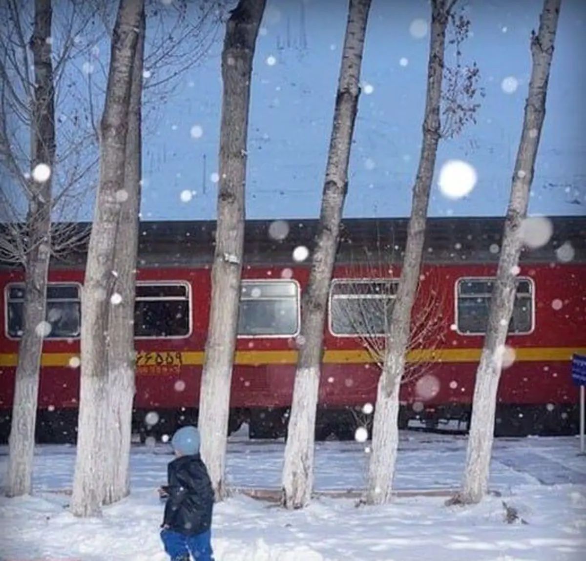 قطار تهران به شیراز با نقص فنی متوقف شد | 300 مسافر قطار شیراز در محاصره برف |  امدادرسانی آغاز شد