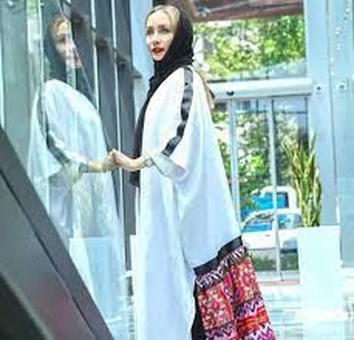 چهره بسیار غمگین حدیث فولادوند بعد از طلاق+عکس