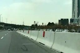  جایگزینی نیوجرسی به جای گاردیل در برخی معابر و بزرگراه‌های تهران