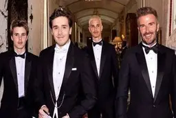 تفریح لاکچری دیوید بکهام به همراه یک دختر زیبا + عکس