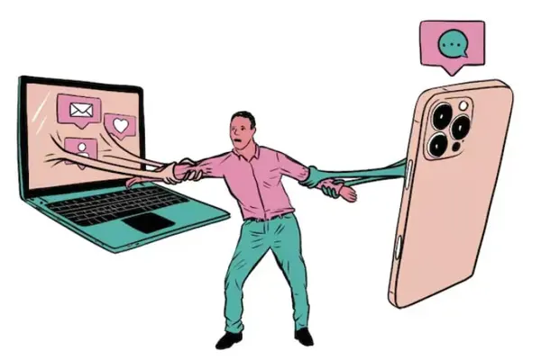 ۹ تکنیک علمی برای مهار حواس‌پرتی‌های دیجیتال و متمرکز کردن ذهن آشفته