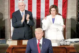 دعوای کودکانه ترامپ و پلوسی
