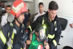  ماجرای ماسک شهید املاکی توسط آتش‌نشان رشتی تکرار شد +عکس