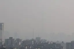 وضعیت قرمز ۱۵ ایستگاه کیفیت هوای تهران