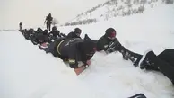  تمرینات نینجاهای کردستان در برف!+ویدئو