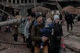 آمار آوارگان اوکراینی به مرز ۱.۵ میلیون نفر نزدیک شد