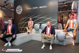 بایرن‌مونیخی‌ها برای مبارزه با کرونا ماسک تولید کردند