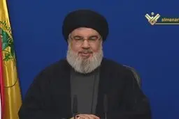 دبیرکل حزب الله: جاسوس اسرائیلی، فراری تحت پیگرد لبنان است و باید محاکمه شود