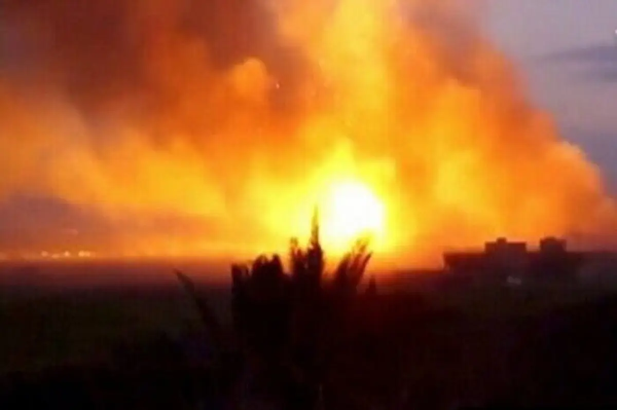 انفجار  مرگباردر منطقه نفتی «چشمه خوش» دهلران