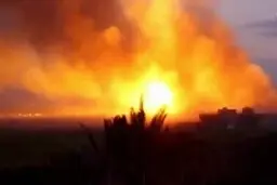 انفجار  مرگباردر منطقه نفتی «چشمه خوش» دهلران