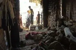 خسارت 100درصدی زلزله به برخی روستاهای خوزستان
