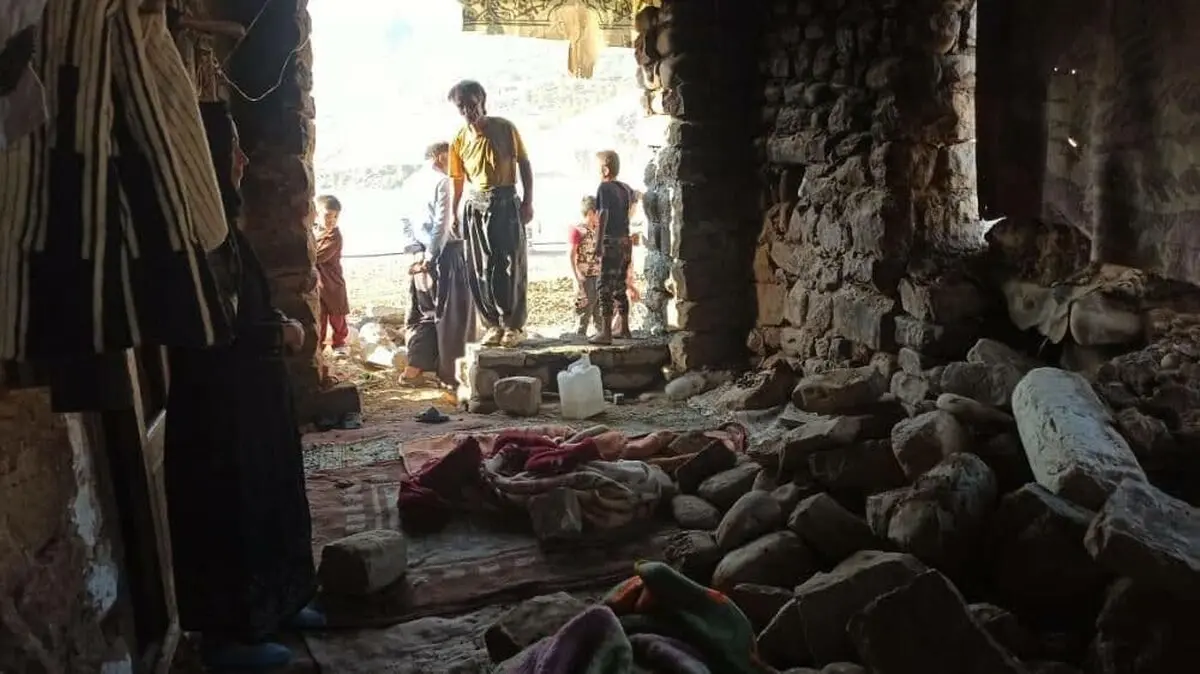 خسارت 100درصدی زلزله به برخی روستاهای خوزستان
