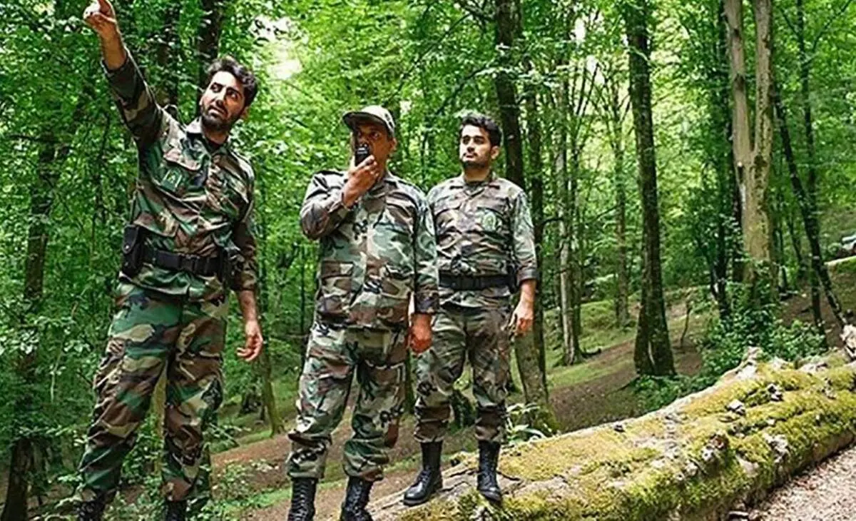 درگیری قاچاقچیان ذغال با جنگلبانان کرمانشاهی