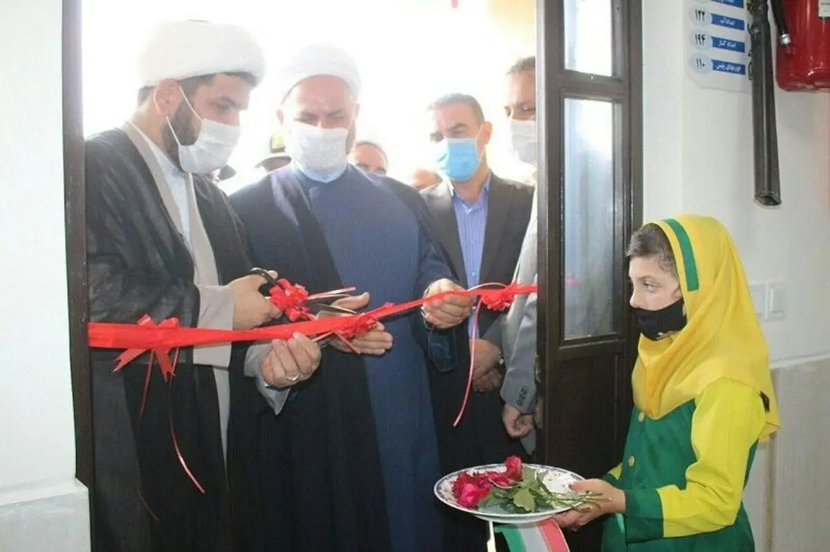 افتتاح سومین مدرسه ساخته شده از فروش کاغذ باطله در تالش